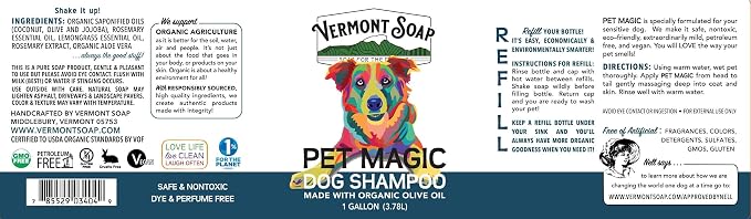 Vermont Soap Organics Pet Shampoo - Image 8
