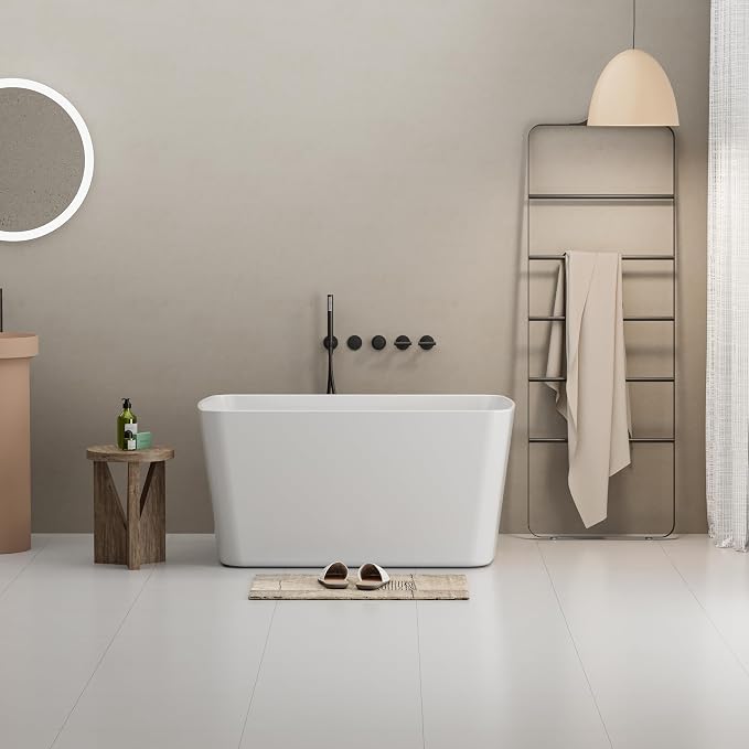 Abruzzo 49" Small Freestanding Bathtub - Image 2