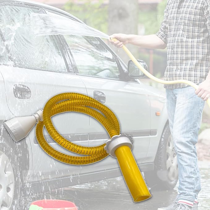 Compact ABS Shower Hose, Quick Connect Design - Image 2