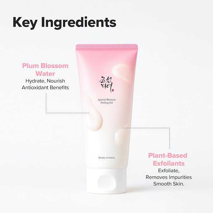 Beauty of Joseon Apricot Blossom Peeling Gel Soft Exfoliating Face and Body - Image 5