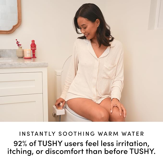 TUSHY 3.0 Spa Cool to Warm Water Bidet Attachment. Easy Universal Toilet Seat - Image 6