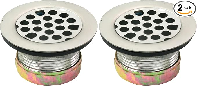 Everflow Stainless Steel Duplex Sink Strainer by Highcraft