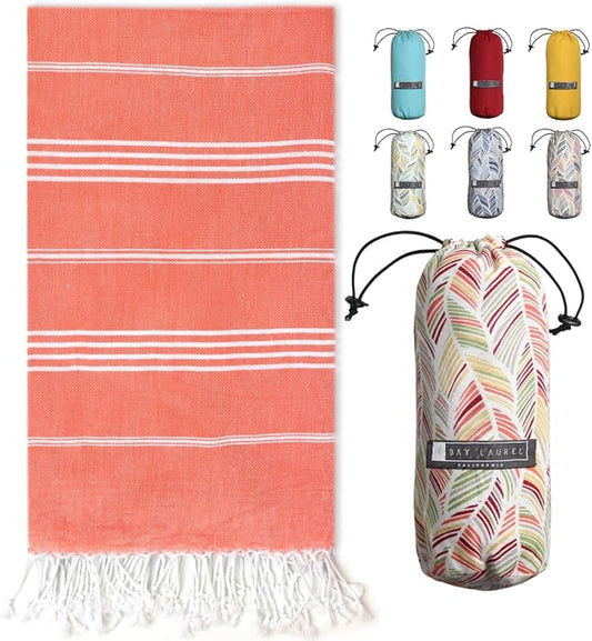 BAY LAUREL Turkish Beach Towel by BayLaurel