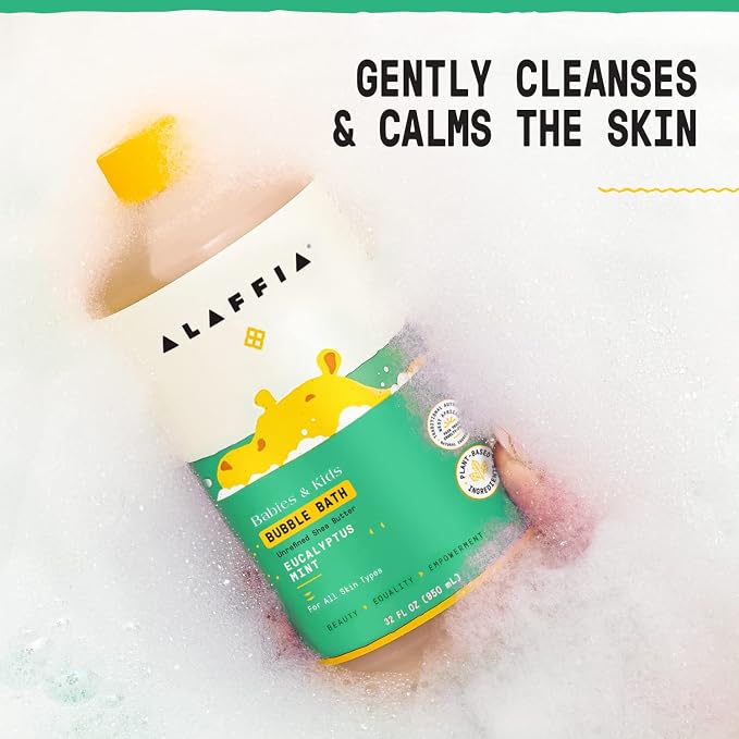 Alaffia Babies and Kids Bubble Bath, Gentle Baby Essentials - Image 5