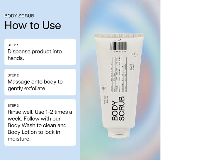 Dedcool Body Scrub Xtra Milk – Gentle Exfoliating Formula - Image 3