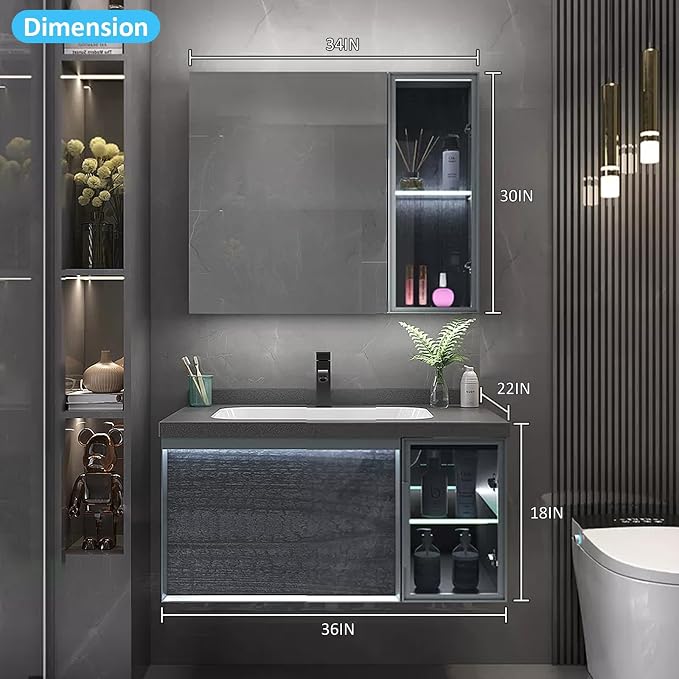 36IN Bathroom Vanity - Image 2