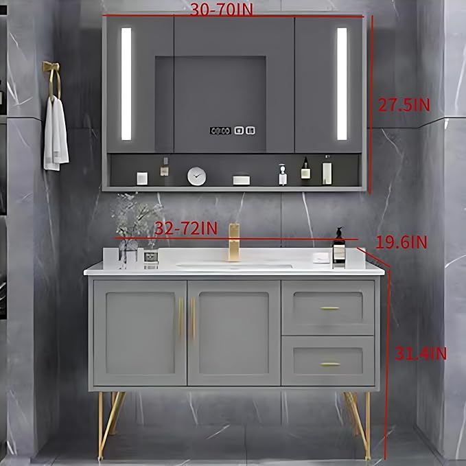 Modern 40" Bathroom Vanity - Image 2