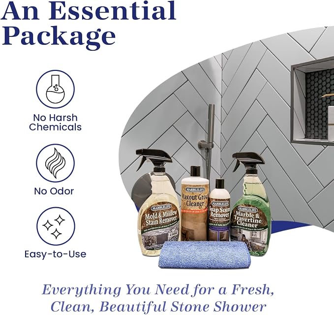 Marblelife Stone Shower Clean & Maintain Kit – - Image 3