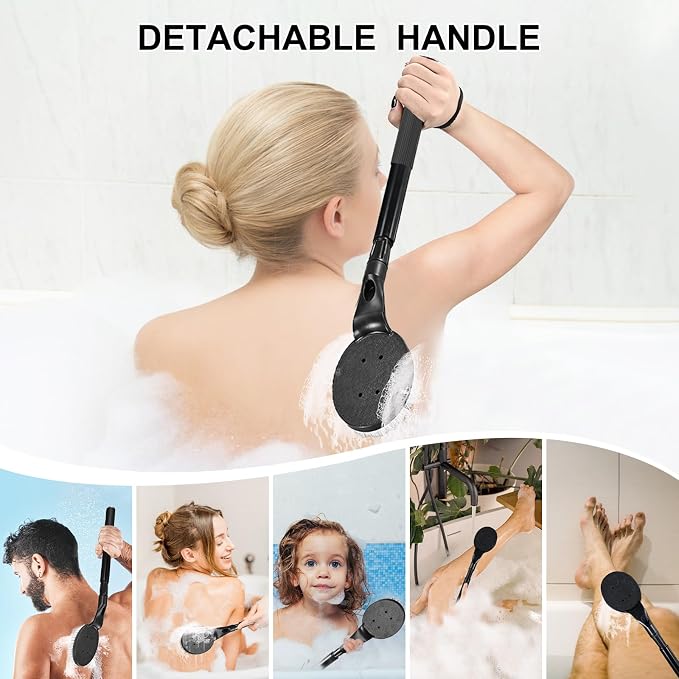 Back Scrubber for Shower, Back Scrubber for Shower for Men, Women and Elderly - Image 4