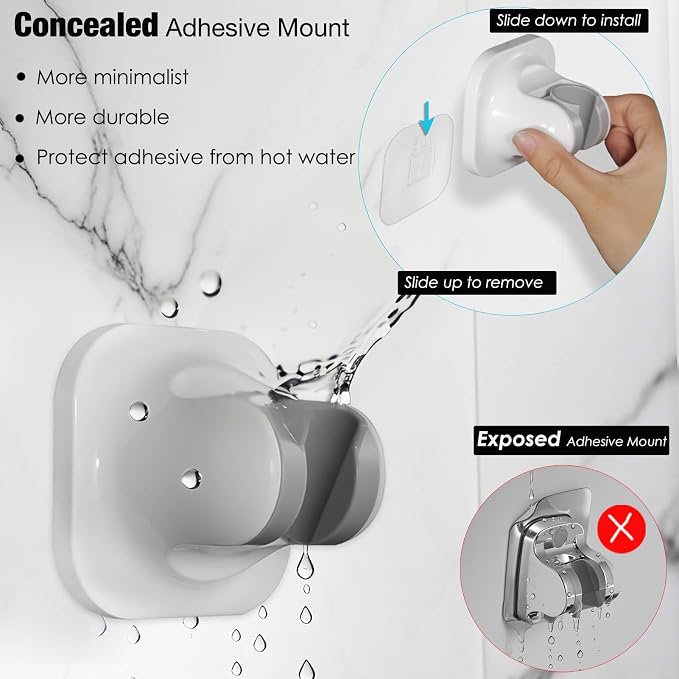 Handle held Shower Head Holder - Image 3