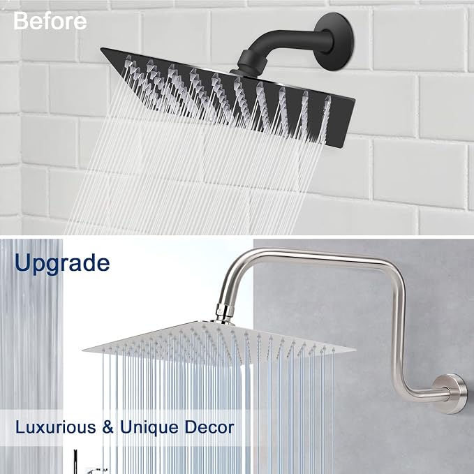 NearMoon S Shape Shower Extension Arm - Image 6