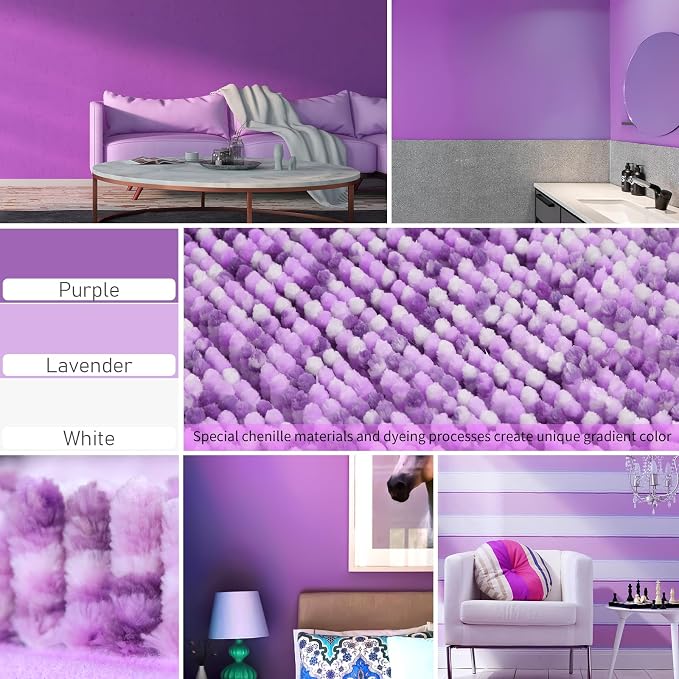 Yimobra Chenille Bathroom Rugs, Extra Soft Bath Mats - Image 7
