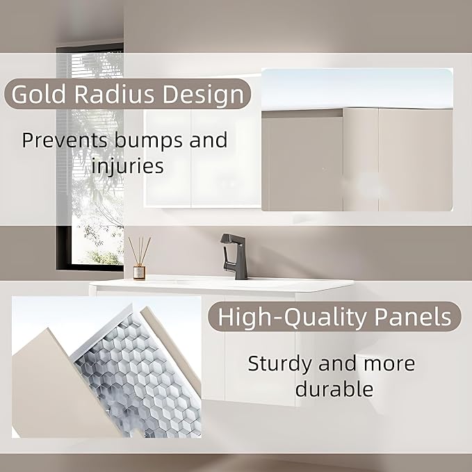 Bathroom Cabinet with Sink - Image 6