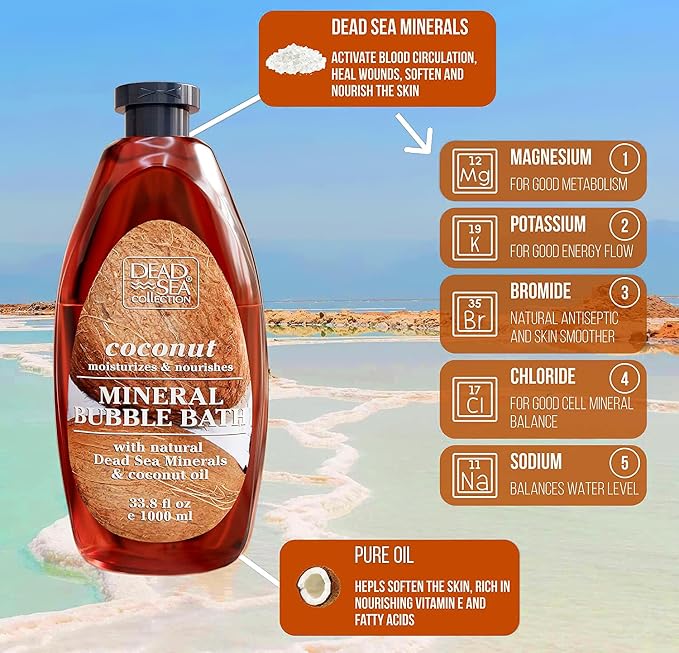 Dead Sea Collection Bubble Bath - Image 2