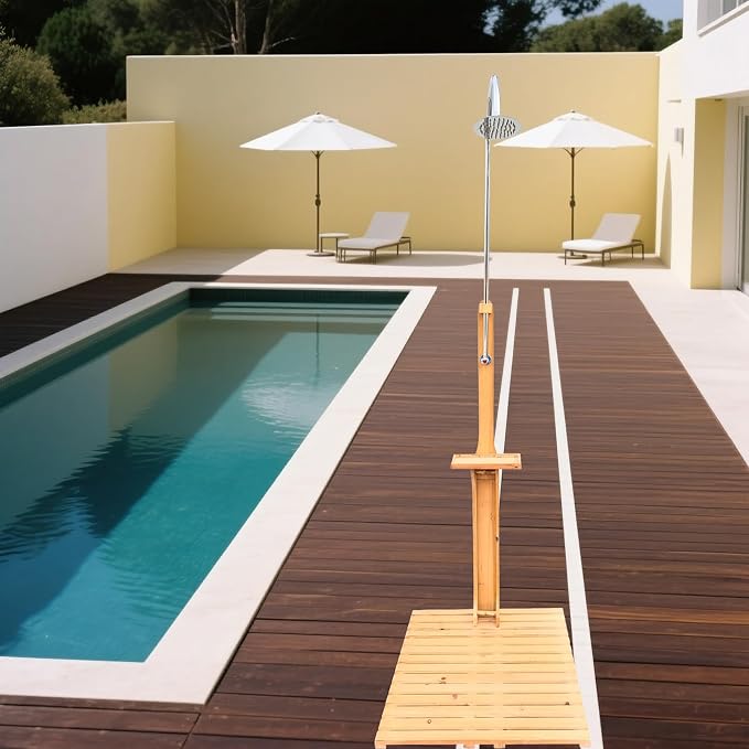 Outdoor Garden Pool Shower - Image 2
