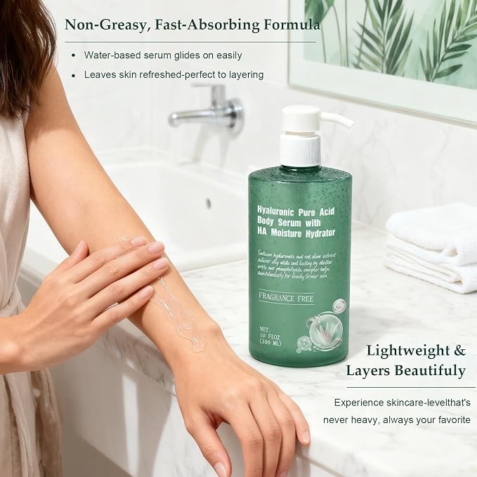 HA Body Hydrator Hyaluronic Acid Body Serum, Hyaluronic Acid Serum - Image 4