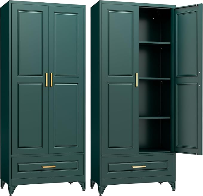 75" Kitchen Pantry Cabinet by Steeloong