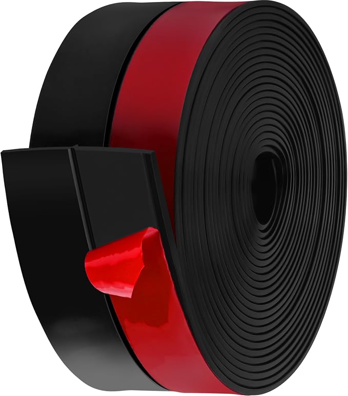 MYFAMIREA Door Weather Stripping 2IN x 40FT Door Draft Stopper Seal Tape by MYFAMIREA