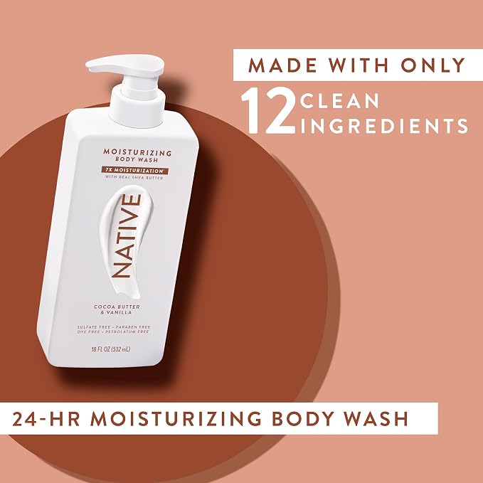 Native Moisturizing Body Wash Contains Naturally Derived Ingredients | - Image 7