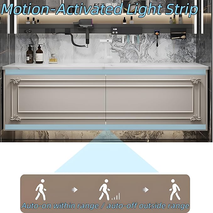 32IN Modern Bathroom Cabinet - Image 3