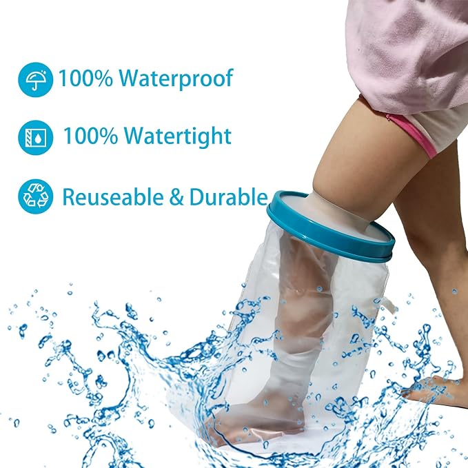 100% Waterproof Kid Leg Cast Cover - Image 4