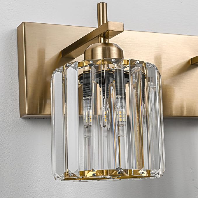 Modern Crystal Bathroom Vanity Lights, Crystal Wall Lighting - Image 4