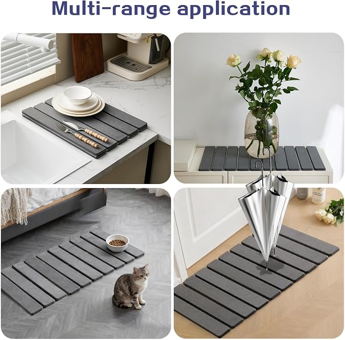 23.6 Inch Super Absorbent Diatomaceous Earth Mat - Image 6