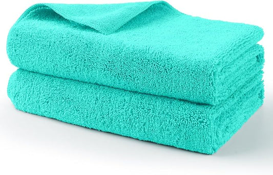 HOMEXCEL Professional Large Microfiber Car Drying Towels 2 Pack, Lint Free by HOMEXCEL