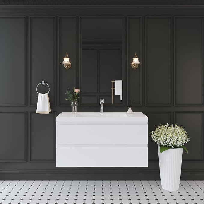 42" Floating Bathroom Vanity by Unknown
