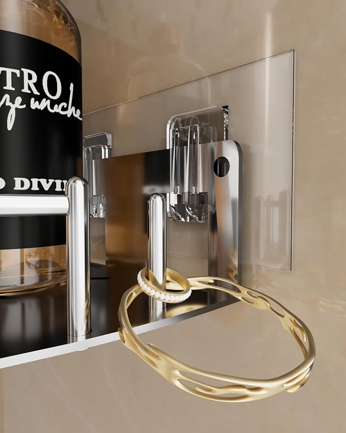 Bathroom Corner Shelf, 304 Stainless Steel, Integrated Molding, High Weight - Image 5