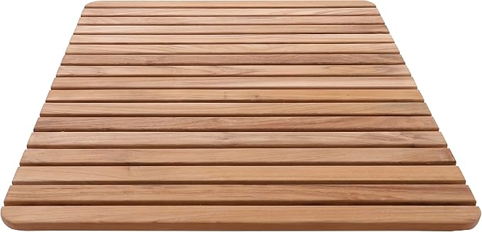 Nordic Style Premium Teak Shower and Bath Mat - Image 4