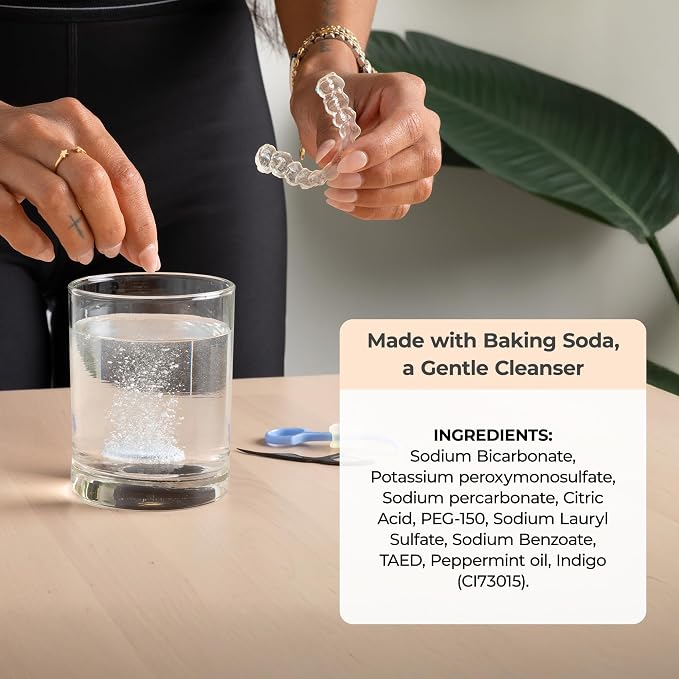 PUL Aligner Cleaner Tablets – For Cleaning Invisalign, All Clear Aligners & - Image 5