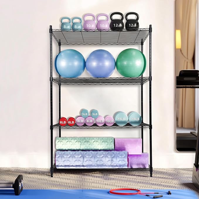 Whitmor 4 Tier Storage Shelving, Heavy Duty - Image 2