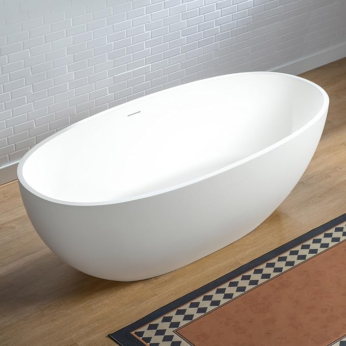 WOODBRIDGE 61 in. x 30.75 in. Stone Resin Luxury Contemporary Solid Surface - Image 14