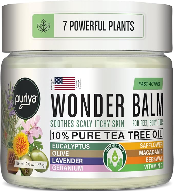 Tea Tree Oil Balm, Extra Strength, Pair Well by Puriya