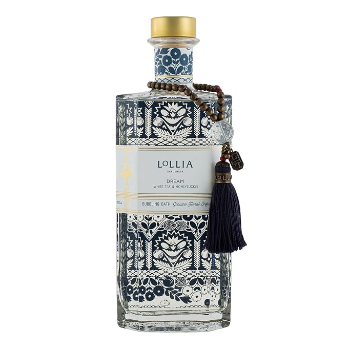 Lollia Dream Bubble Bath, Skin Hydrating & Deep Moisturizing, Avocado Oil & by LOLLIA