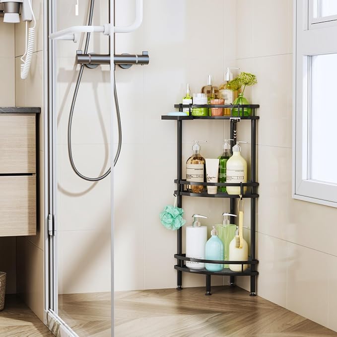 HapiRm Standing Corner Shower Caddy - Image 6