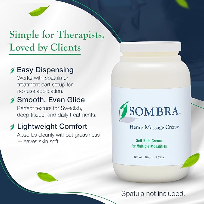 Sombra Hemp Massage Crème – Soothes Sore Muscles - Image 2