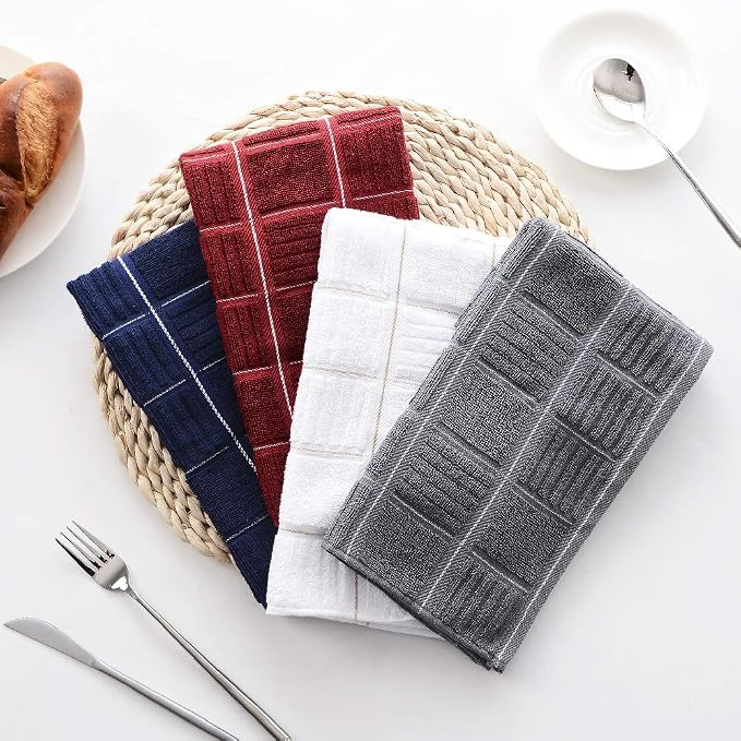 Anyi Kitchen Dish Towels Heavy Duty Absorbent Dish Cloths - Image 5