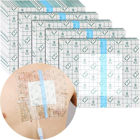 Waterproof Shower Protector | 10x12 Inch Dialysis Catheter Shower Cover Large | by Hola+Health