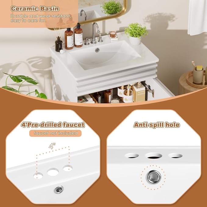 ROOMTEC 24" Bathroom Vanity - Image 5