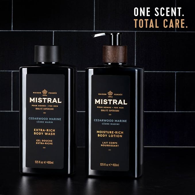 Mistral Cedarwood Marine Body Lotion - Image 7