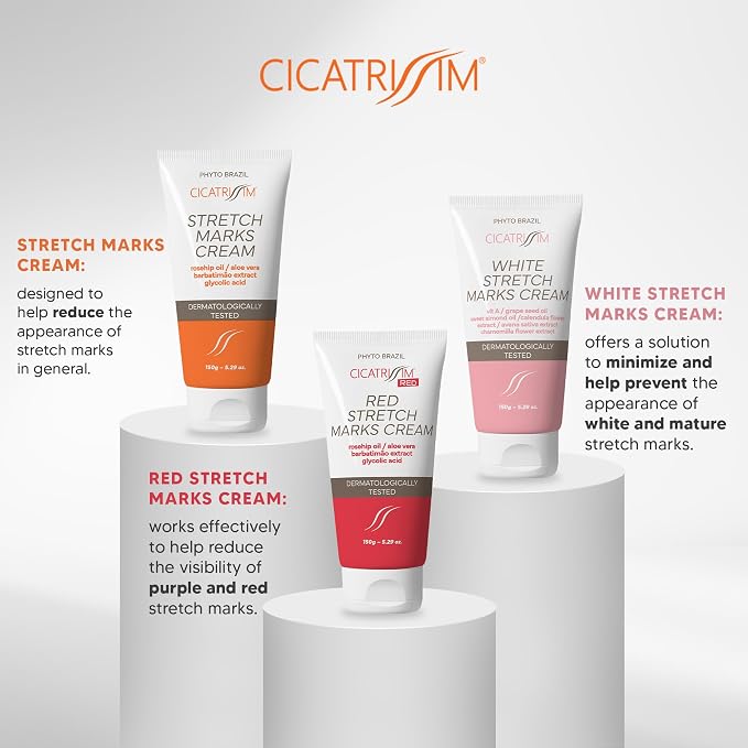 Cicatrissim Stretch Mark Cream for Red and White Striae - Image 5