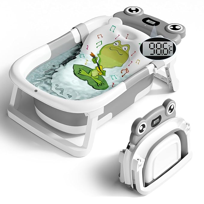 Baby Bathtub, Collapsible Newborn Bathtub by BUNWAG