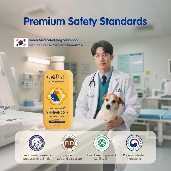 Unipaws Probiotics Dog Shampoo & Conditioner Set - Image 3