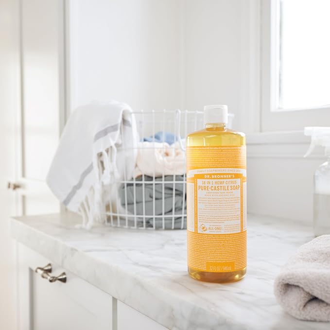 Dr. Bronner's Magic Soap-Pure-Castile Liquid Soap-Regenerative Organic - Image 5