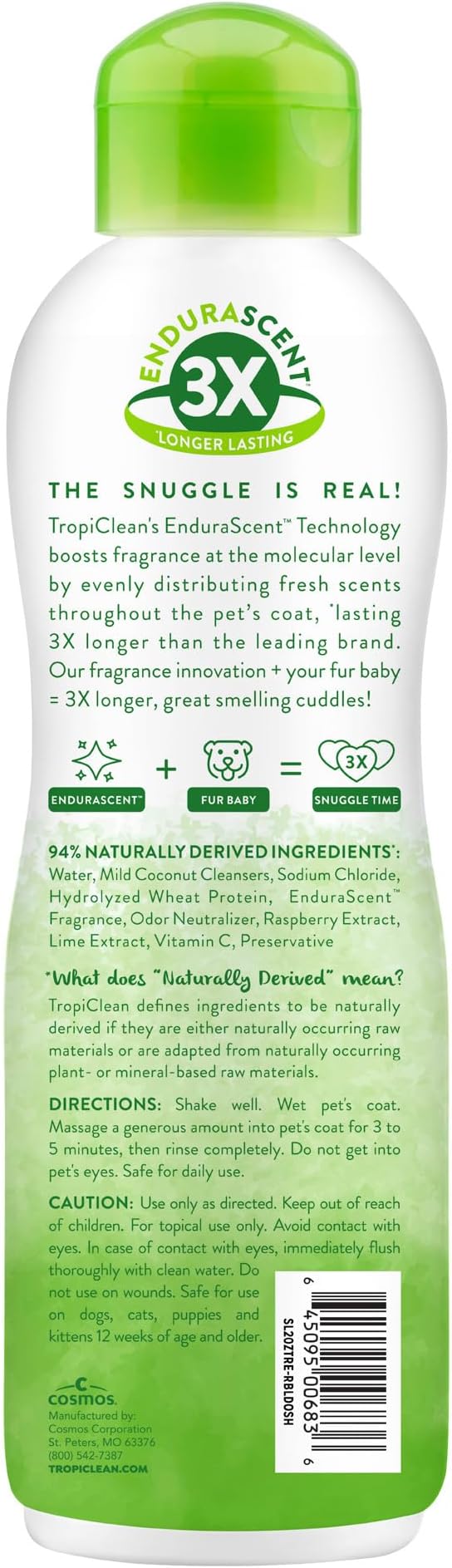 TropiClean Deodorizing Dog Shampoo, Powerful Odor Control, Long-Lasting - Image 2
