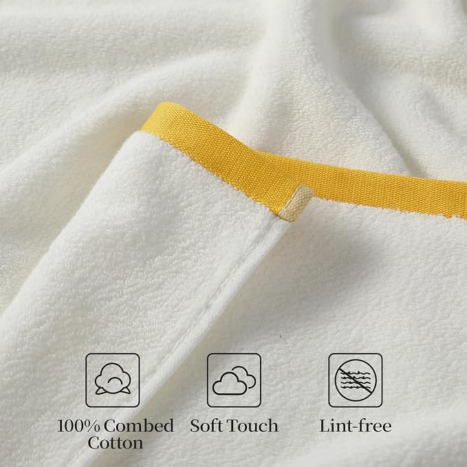 REDKISS 6 Pack Cotton Towel Set - Image 6