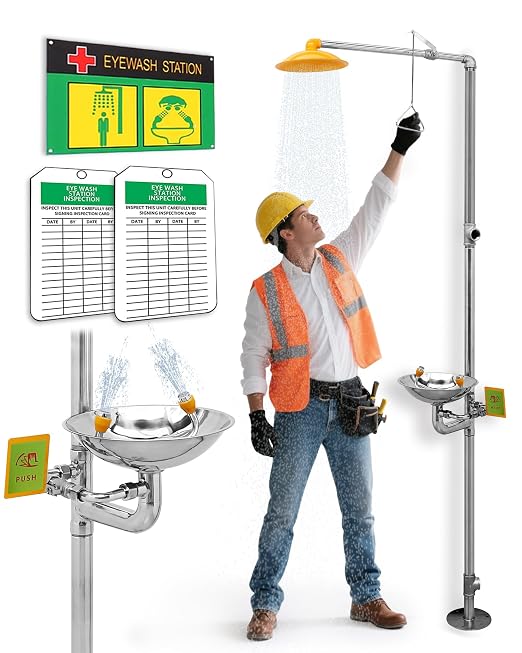 Emergency Eye Wash Station by Ezcasch