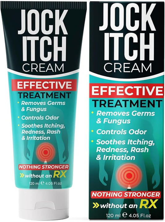 Jock Itch Cream | Extra Strength Antifungal Treatment by TerramedJustThinkComfort